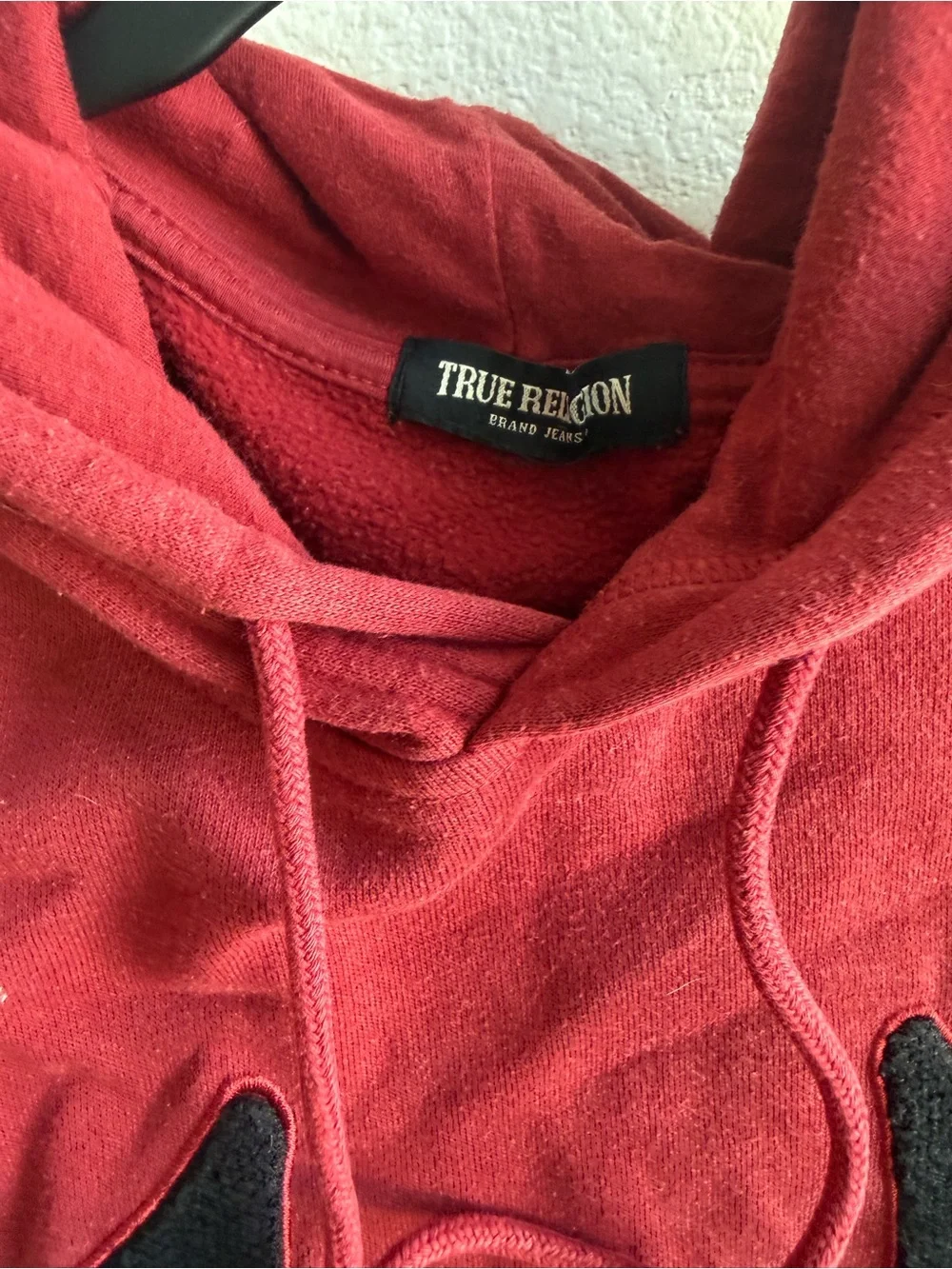 True Religion Mens Horseshoe Hoodie